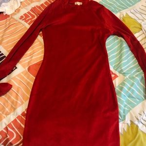 New (without tag) red dress